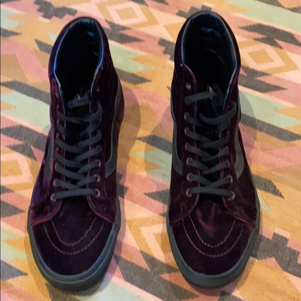 Velvet Vans Sk8-High